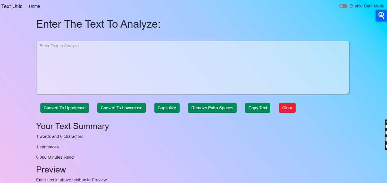 Text Analyzer